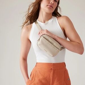 Athleta - Stylish Cream Crossbody Bag